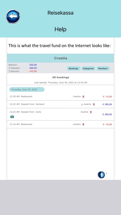 Reisekassa Pro screenshot-8