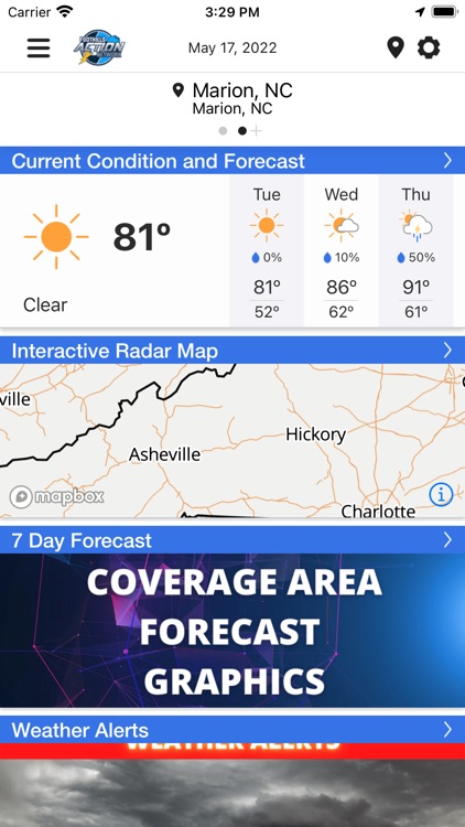 Foothills Weather