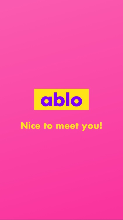 Ablo - Nice to meet you! screenshot-4