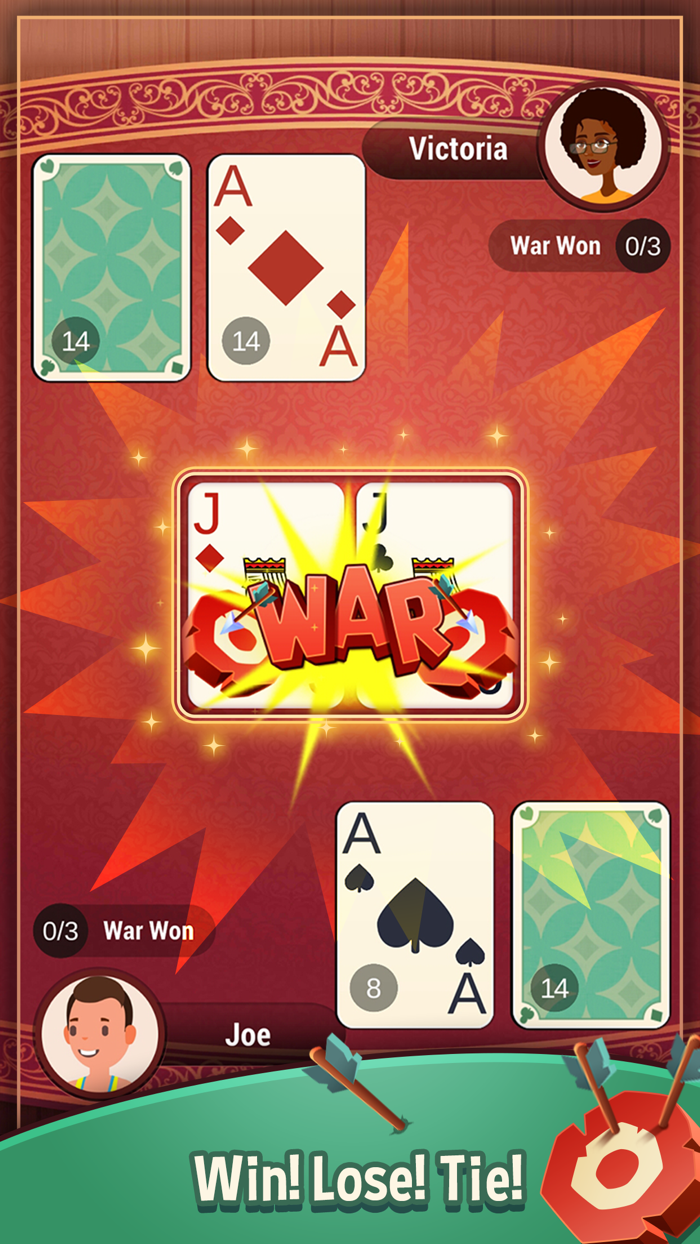 War Strategy Card Game