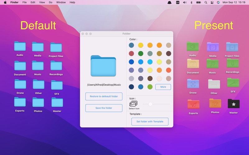 folder customizer software mac free download