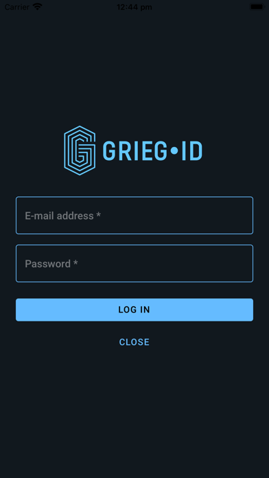 Grieg Connect: Security screenshot 2
