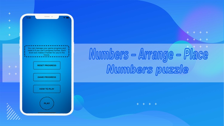 Numbers - Arrange - Place