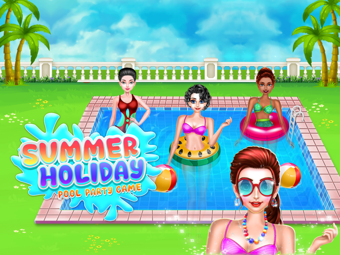 Summer Holiday Pool Party Game
