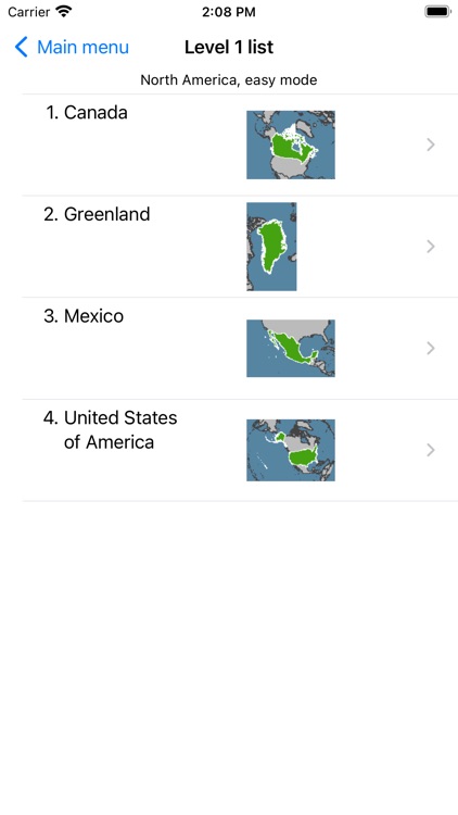 OneMileNorth Countries Quiz screenshot-7