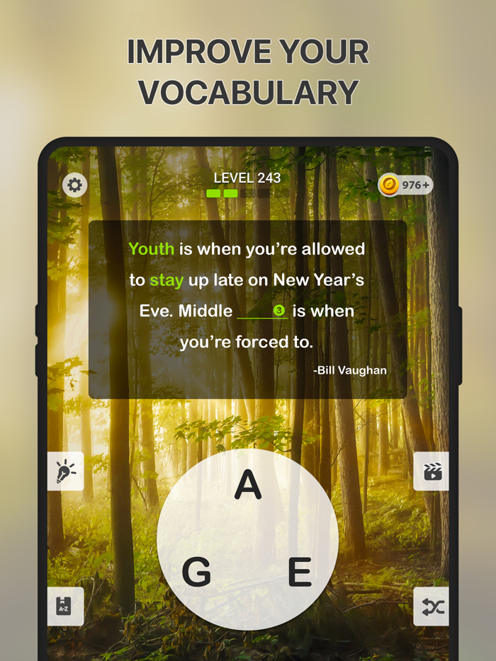 Word Quotes - Word Game