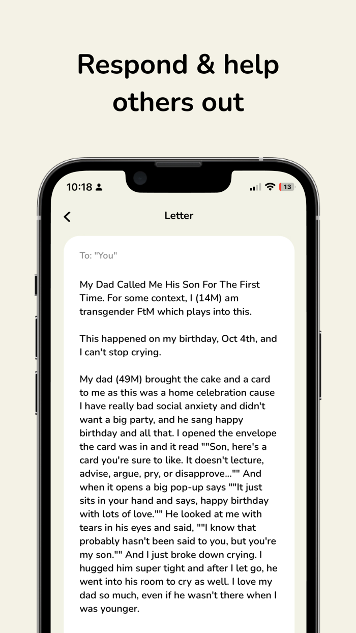 Sincerely - Off My Chest