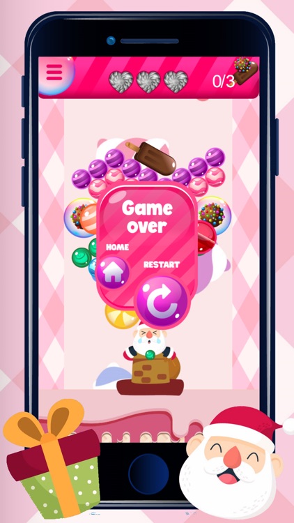 Santa Sweet Candy Shooter Game screenshot-3