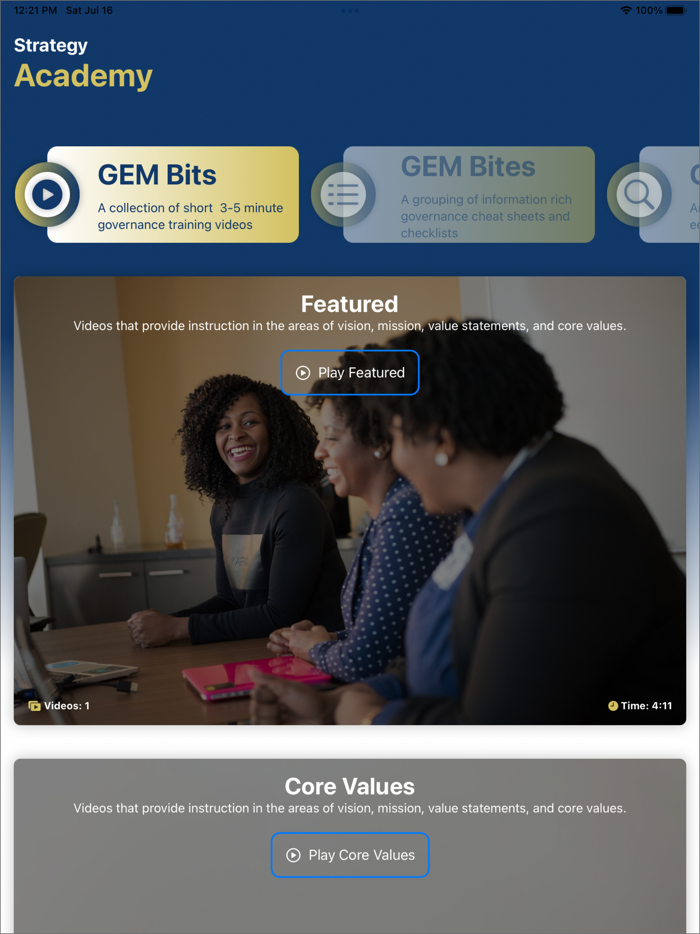 GEM - Strategic Boards