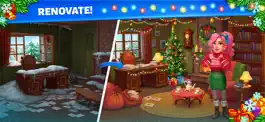 Game screenshot Merge Christmas: House Design apk