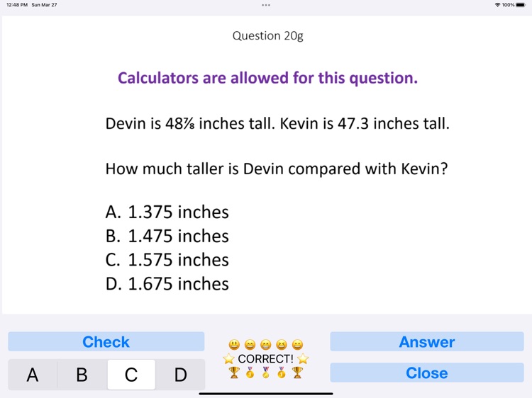 Math test for Common Core, 5.7 screenshot-7