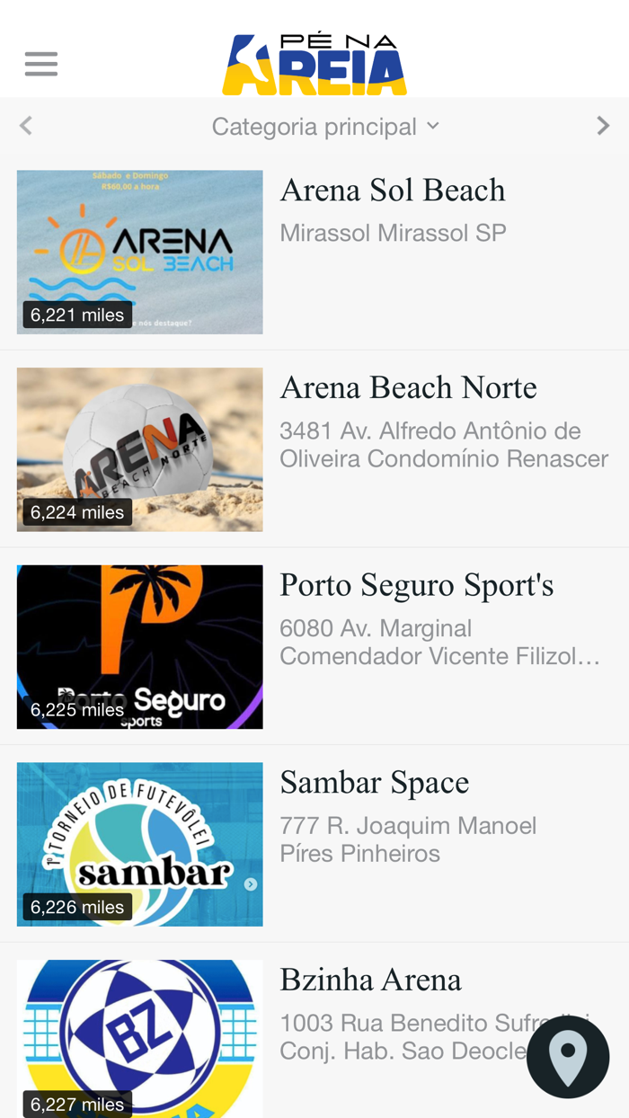 Pé na Areia Esportes