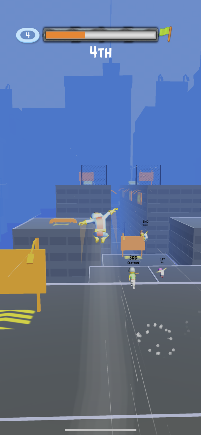 Extremely Fast Parkour