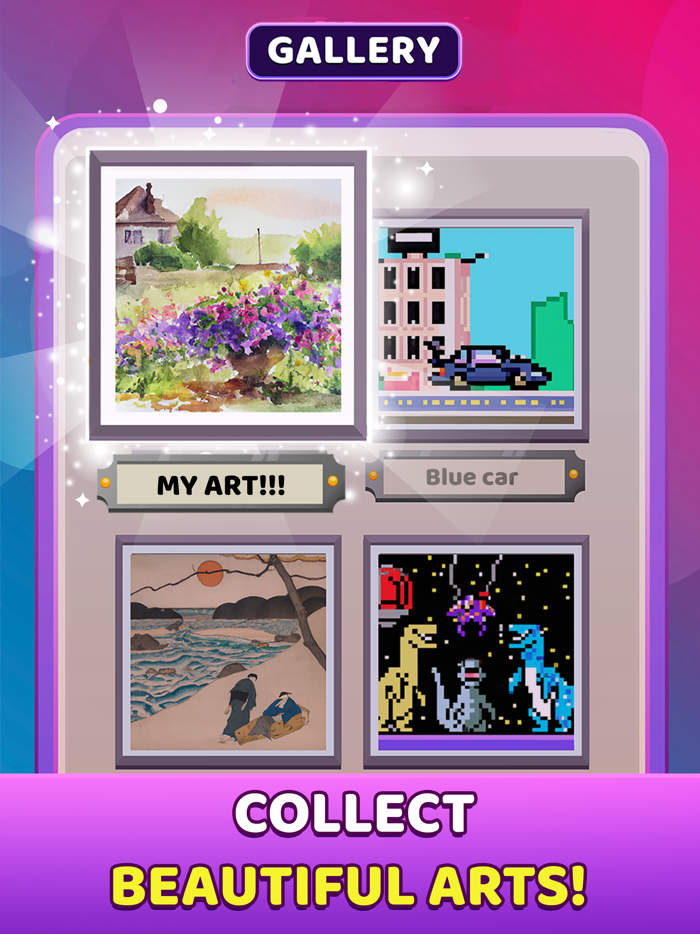 Paint by Maze art  coloring