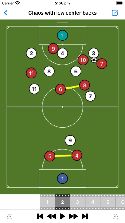 Animated Soccer Tactics Board