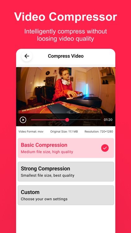 Video Compressor : Compress VI screenshot-1