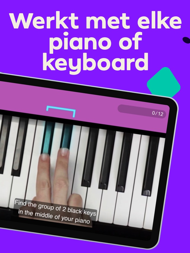 voorwoord Lief Pelgrim Simply Piano - leren spelen in de App Store