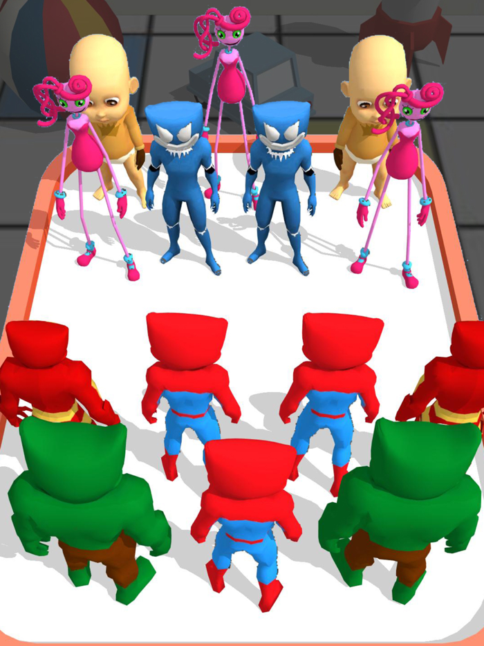 Superhero Monster Merge Master