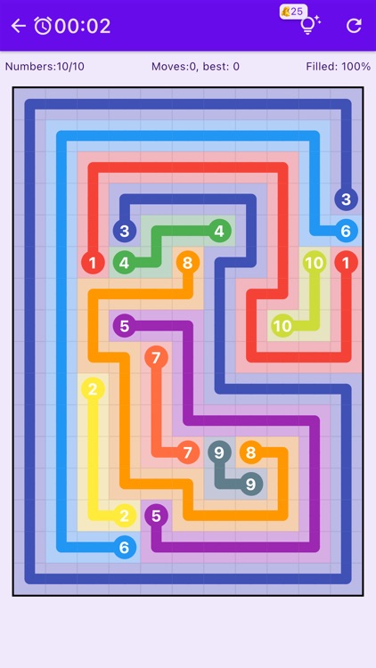 NumberLink-Dots Connect Puzzle screenshot-7