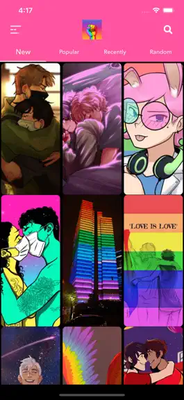 Game screenshot LGBTQ+ PRIDE Wallpaper Rainbow mod apk