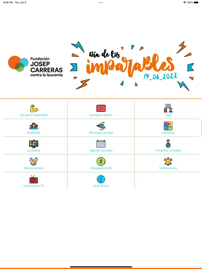 Captura de Pantalla 2 Fundación Josep Carreras iphone