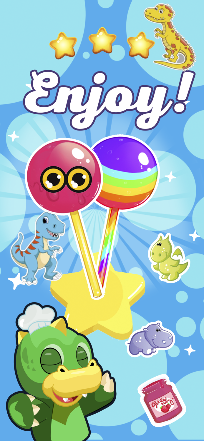 Dinosaur candy factory