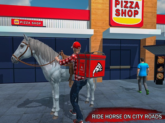 Mounted Horse Rider Pizza screenshot 3