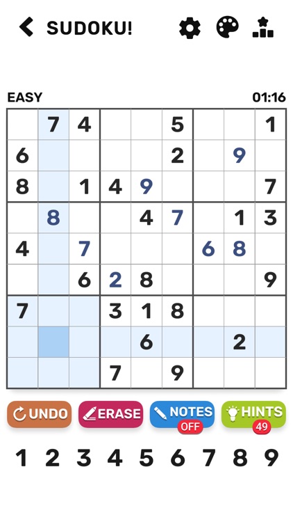 Sudoku - Classic Puzzle Sudoku