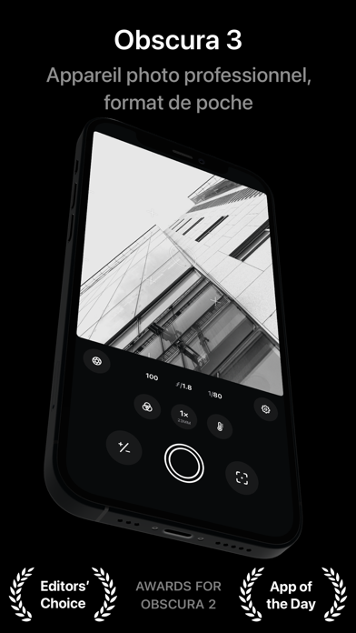 Obscura 3 — Appareil Photo Pro Obscura 3 — Appareil Photo Pro