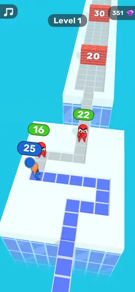 Game screenshot Stacky Guys 3D - Friends Dash apk