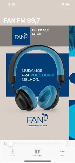 Game screenshot Rádio Fan FM 99,7 apk