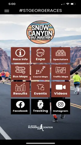 Game screenshot Snow Canyon Half Marathon mod apk