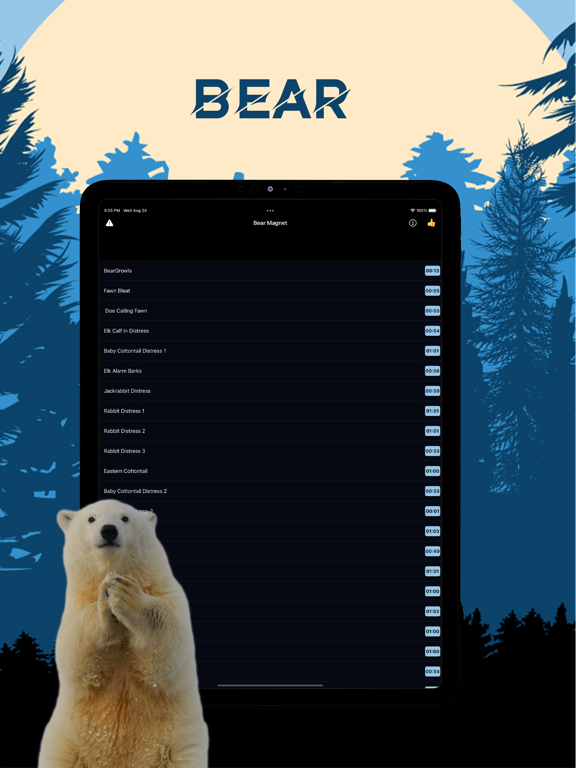 Bear Magnet - Bear Calls screenshot 4