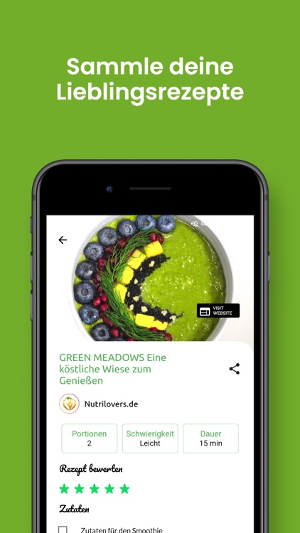 Nutrilovers Rezepte Nutri-App screenshot-3