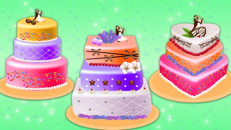 Wedding Cake Maker Game screenshot-3