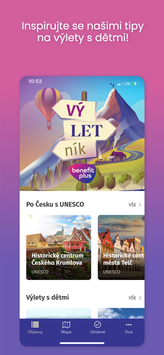 Výletník Benefit Plus