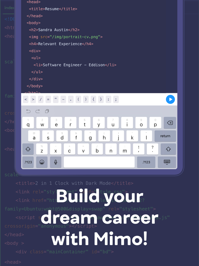 ‎Mimo: Learn Coding/Programming Screenshot
