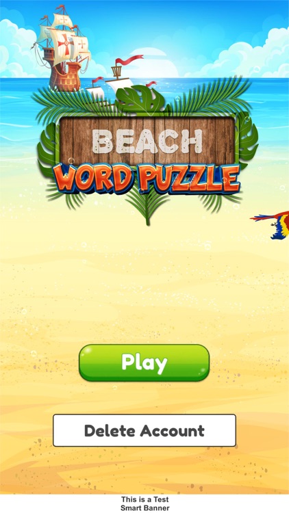 Beach Word Puzzle