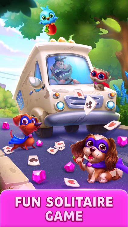 Solitaire Pets Adventure screenshot-5