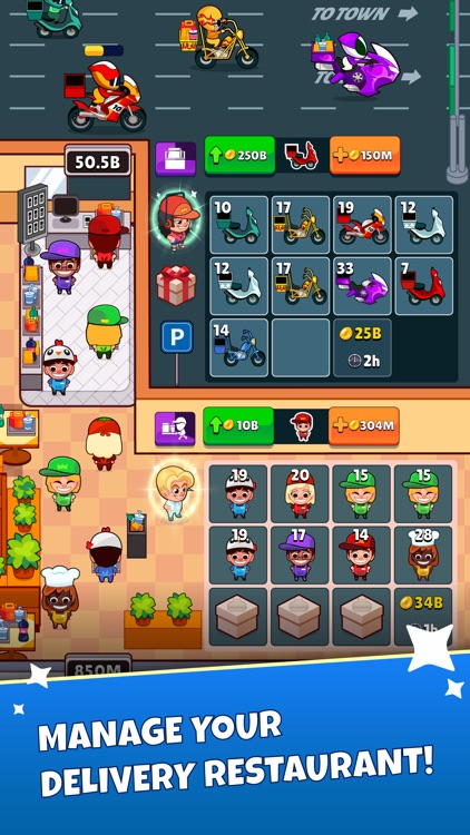 Idle Fast Food Delivery Tycoon