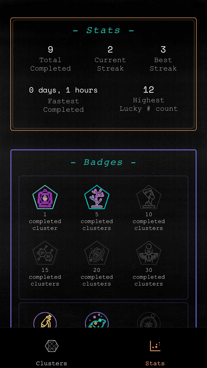 Synchronicity Clusters