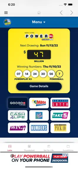 Game screenshot NY Lottery Results & Forecast mod apk