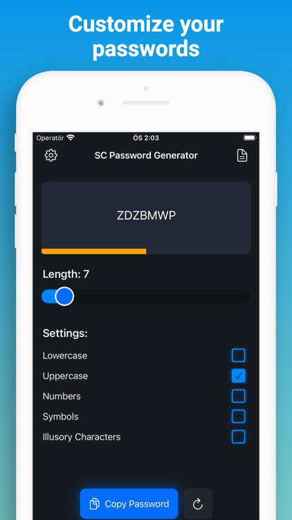 SC Password & Generator