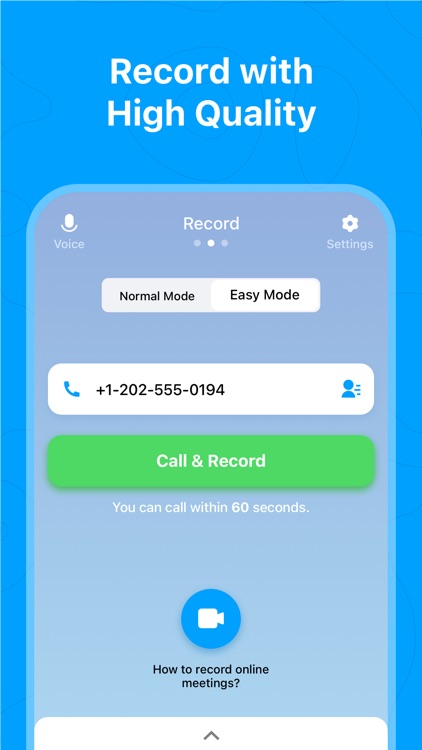 Call Recorder - Save & Listen screenshot-0