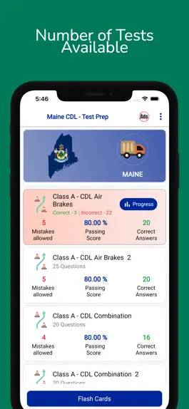 Game screenshot Maine CDL Permit Practice hack