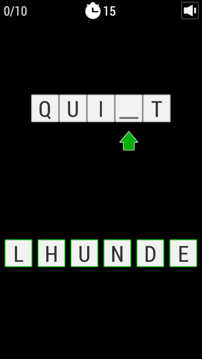 Misspelling Word Challenge