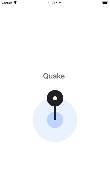 Quake Meter - Earthquake data