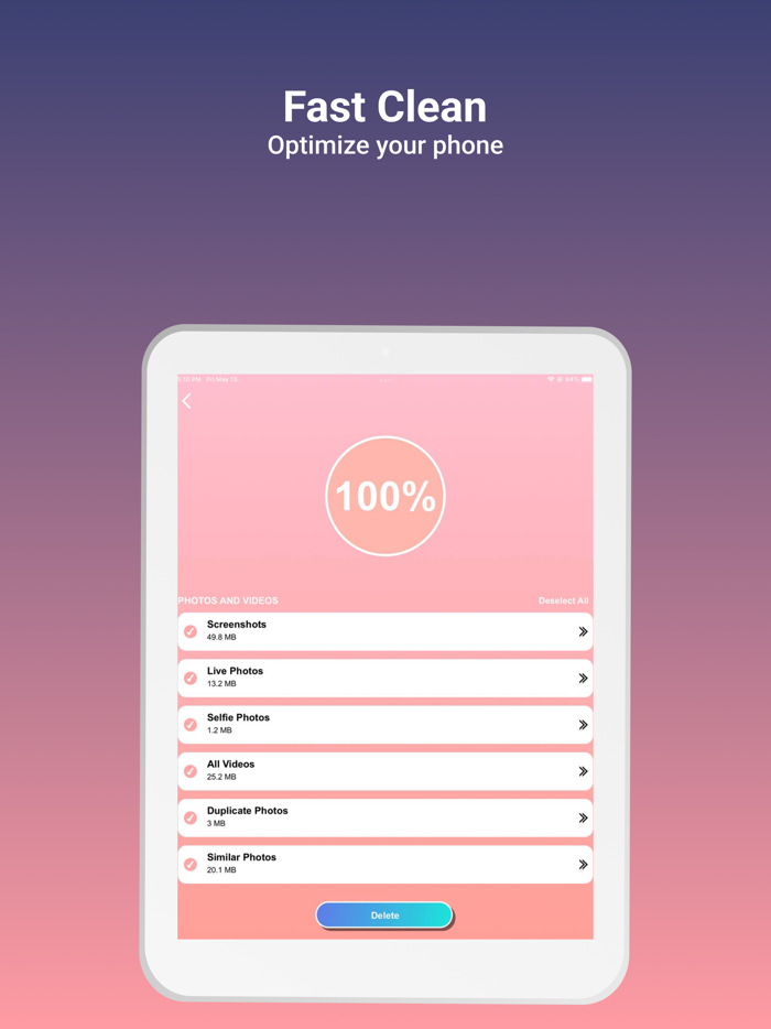AT Cleaner - Clean Storage
