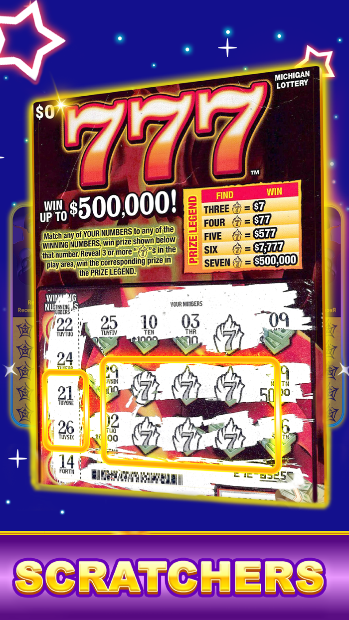 Lottery Scratchers Win