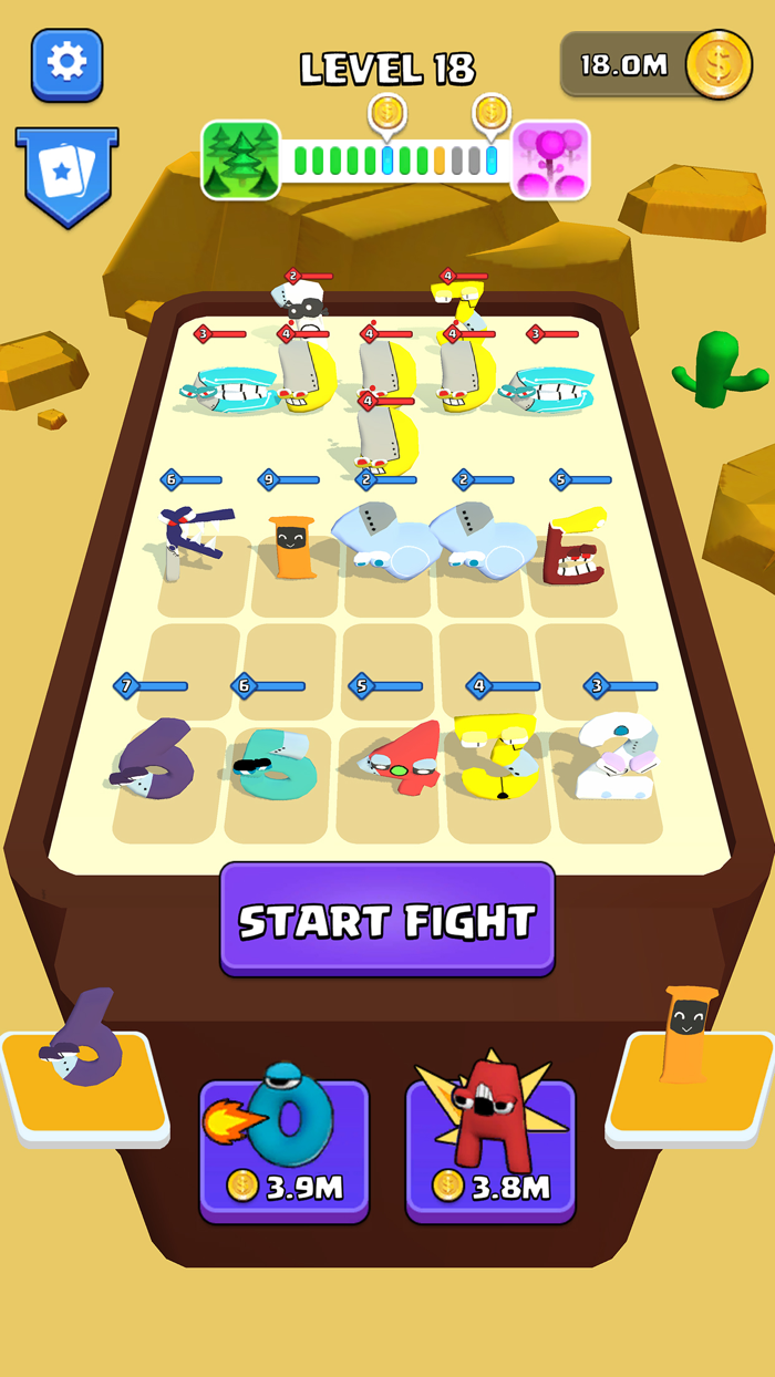 Alphabet Merge Monster Fusion